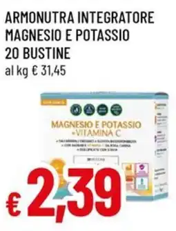 Famila Armonutra integratore magnesio e potassio 20 bustine offerta