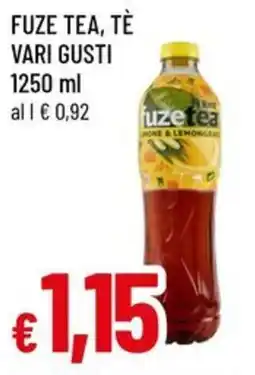 Famila Fuze tea, tè vari gusti offerta