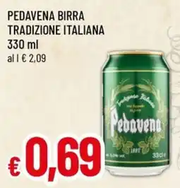 Famila Pedavena birra tradizione italiana offerta