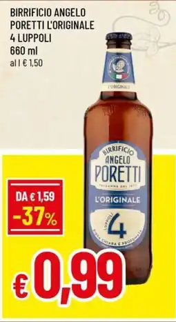 Famila Birrificio angelo poretti l'originale 4 luppoli offerta