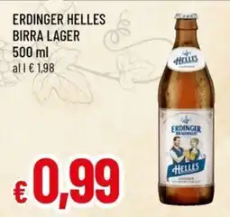 Famila Erdinger helles birra lager offerta