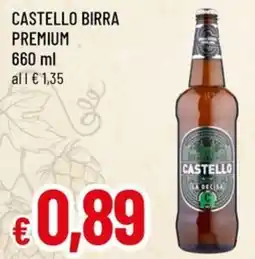 Famila Castello birra premium offerta