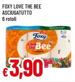 Famila FOXY LOVE THE BEE ASCIUGATUTTO 6 rotoli offerta