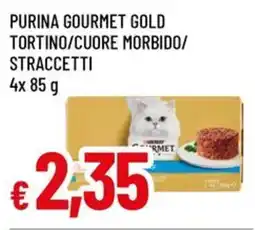 Famila Purina gourmet gold tortino/cuore morbido/ straccetti offerta