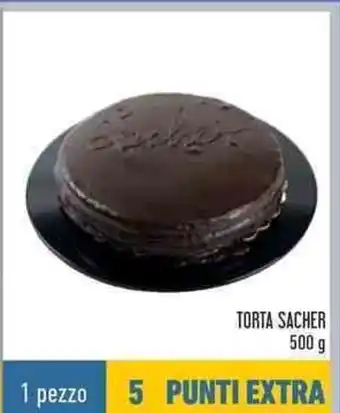 Conad Torta Sacher 500g offerta