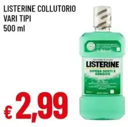 Famila Listerine collutorio vari tipi offerta