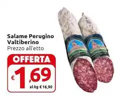 Carrefour Express Salame Perugino Valtiberino offerta