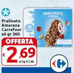 Carrefour Express Pralinato Amarena Carrefour offerta