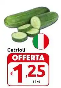 Carrefour Express Cetrioli offerta
