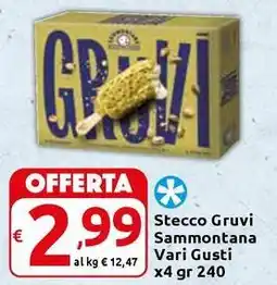 Carrefour Express Stecco Gruvi Sammontana Vari Gusti offerta