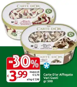 Carrefour Express Carte D'or Affogato Vari Gusti offerta