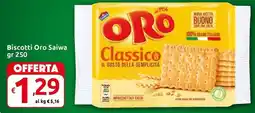 Carrefour Express Biscotti Oro Saiwa offerta