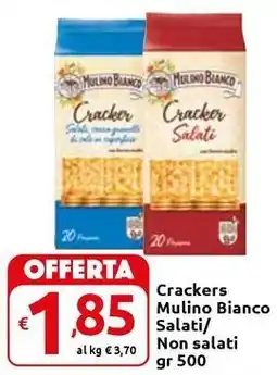Carrefour Express Crackers Mulino Bianco Salati/ Non salati offerta