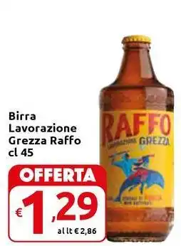 Carrefour Express Birra Lavorazione Grezza Raffo offerta