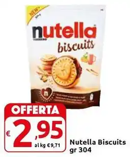 Carrefour Express Nutella Biscuits offerta