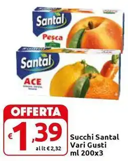 Carrefour Express Succhi Santal Vari Gusti offerta