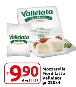 Carrefour Express Mozzarella Fiordilatte Vallelata offerta