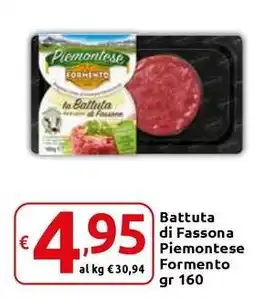 Carrefour Express Battuta di Fassona Piemontese Formento offerta