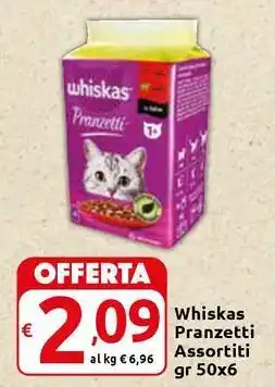 Carrefour Express Whiskas Pranzetti Assortiti offerta