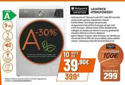 Expert Hotpoint LAVATRICE H799GPOWERIT offerta