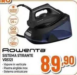 Expert Rowenta SISTEMA STIRANTE VR5121 offerta