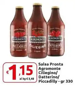 Carrefour Express Salsa Pronta Agromonte Ciliegino/ Datterino/ Piccadilly offerta