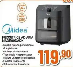 Expert Midea FRIGGITRICE AD ARIA MAD1100DADK offerta