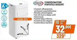 Expert argo CONDIZIONATORE PORTATILE ISIDEART offerta