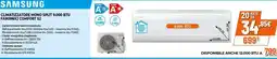 Expert SAMSUNG CLIMATIZZATORE MONO SPLIT 9.000 BTU FAR09NX2 COMFORT S2 offerta