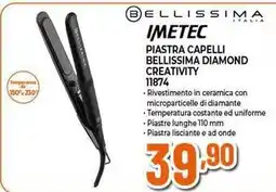 Expert IMETEC PIASTRA CAPELLI BELLISSIMA DIAMOND CREATIVITY 11874 offerta