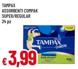 Famila Tampax assorbenti compak super/regular 24 pz offerta