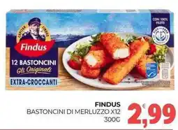 Eté Findus bastoncini di merluzzo x12 offerta