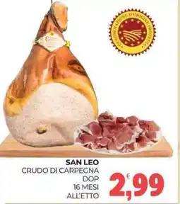 Eté San leo crudo di carpegna dop 16 mesi offerta