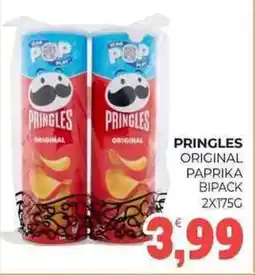 Eté Pringles original paprika bipack offerta