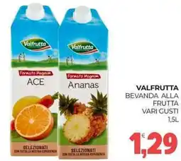 Eté Valfrutta bevanda alla frutta vari gusti offerta