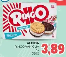 Eté Algida ringo vaniglia x4 offerta