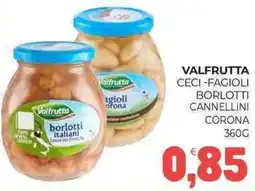 Eté Valfrutta ceci -fagioli borlotti cannellini corona offerta