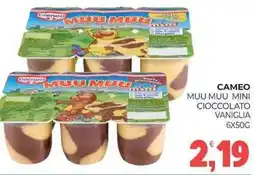 Eté Cameo muu muu mini cioccolato vaniglia offerta