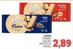 Eté Lago poker cacao nocciola offerta