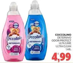 Eté Coccolino detersivo odor protect ulta care ultra clean offerta