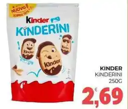 Eté Kinder kinderini offerta