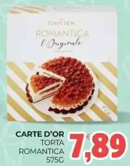 Eté Carte d'or torta romantica offerta
