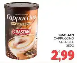 Eté Crastan cappuccino solubile offerta