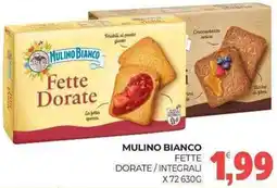 Eté Mulino bianco fette dorate/integrali x72 offerta