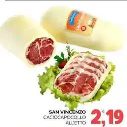Eté San vincenzo caciocapocollo all'etto offerta