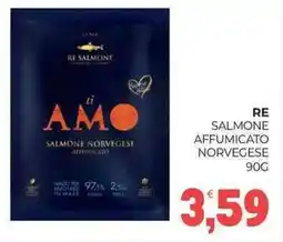 Eté Re salmone affumicato norvegese offerta