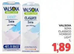 Eté Valsoia soya classico morbido light offerta