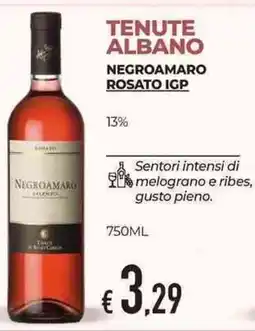 Eté Tenute albano negroamaro rosato IGP offerta