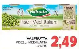 Eté Valfrutta piselli medi latta offerta