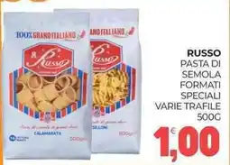Eté Russo pasta di semola formati speciali varie trafile offerta